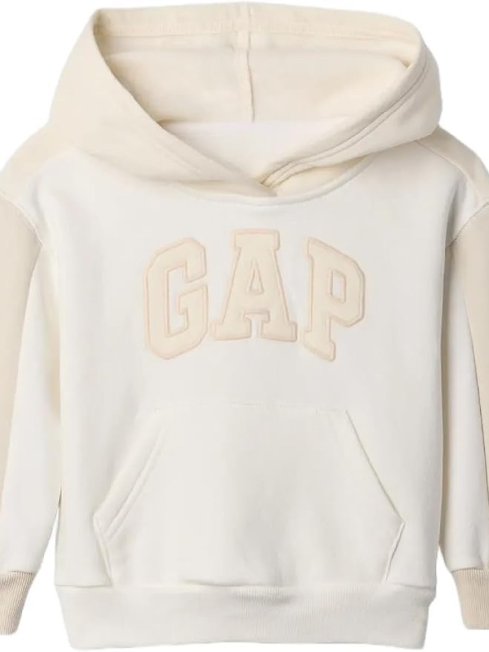 GAP Baby-Boys Novelty Logo Sweatshirt, New Off White, 3T